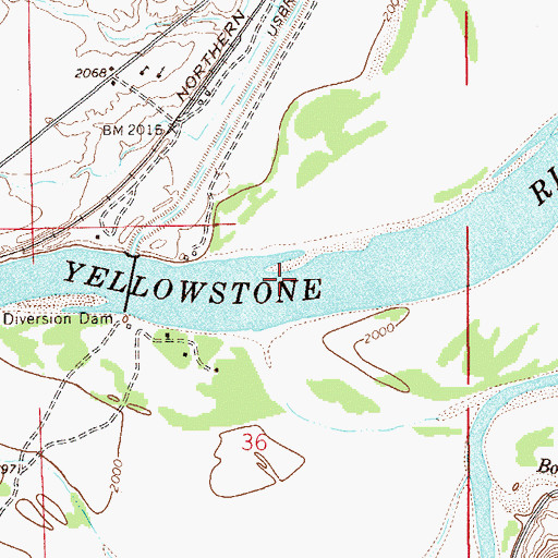 Intake Dam Fishing Access Site, MT