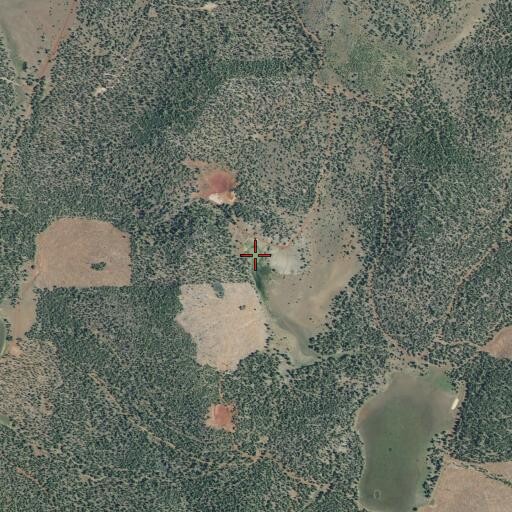 Aerial/Satellite Image of Double Take Reservoir, CA