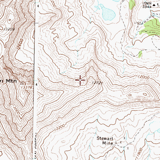 Topographic Map of Tunnel Proposition Mine, CO