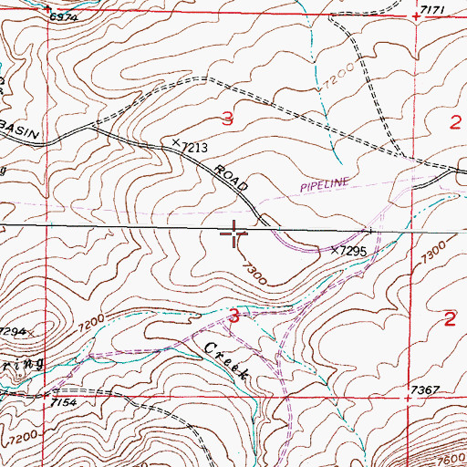 Topographic Map of A Number One Claim, WY