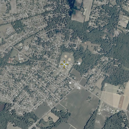 Aerial/Satellite Image of Cold Harbor Elementary School, VA