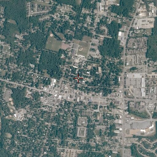 Aerial/Satellite Image of McGraw-Page Library, VA