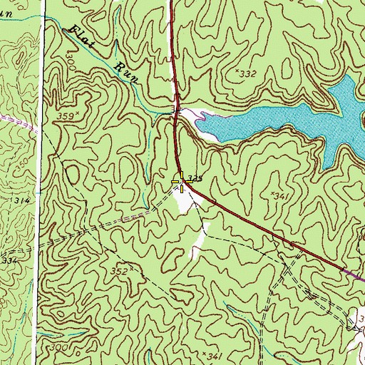 Topographic Map of Krukrak (historical), VA