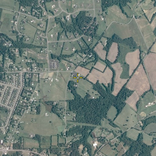 Aerial/Satellite Image of New Hope United Methodist Church Cemetery, VA