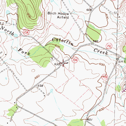 Topographic Map of Edgegrove, VA