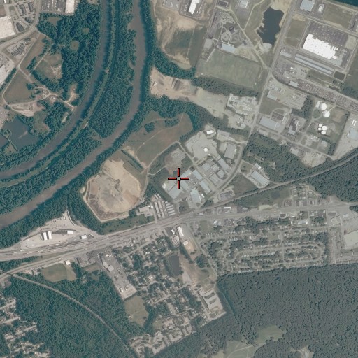 Aerial/Satellite Image of Martz Industrial Park, VA