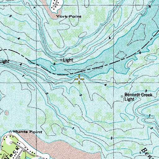 Topographic Map of La Tierra, VA