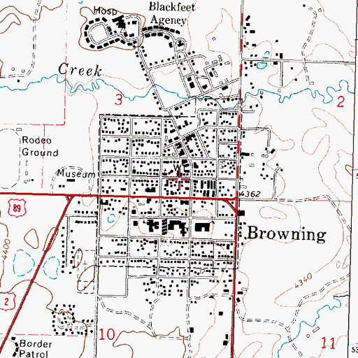 Topographic Map of Sommer Haven Christian Church, MT