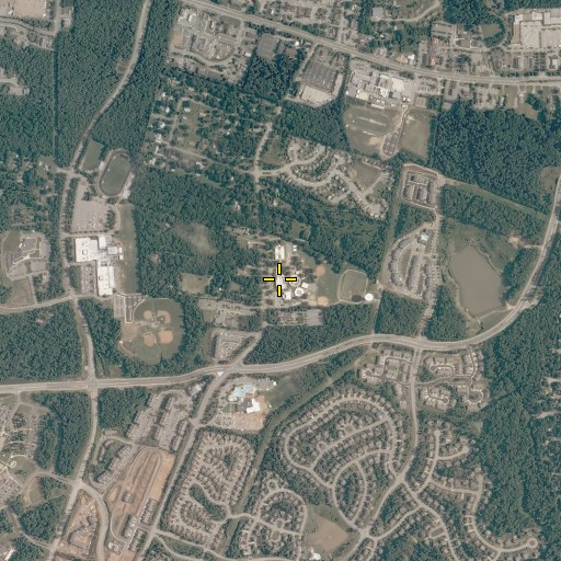Aerial/Satellite Image of J B Watkins Elementary School, VA