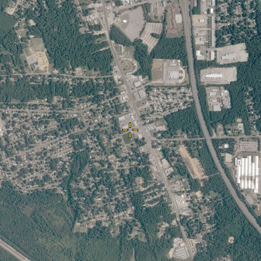 Aerial/Satellite Image of Quail Oaks, VA