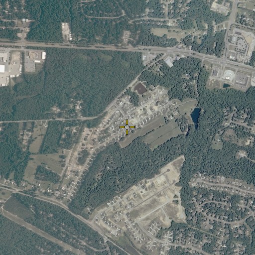 Aerial/Satellite Image of Bermuda Golf Course, VA