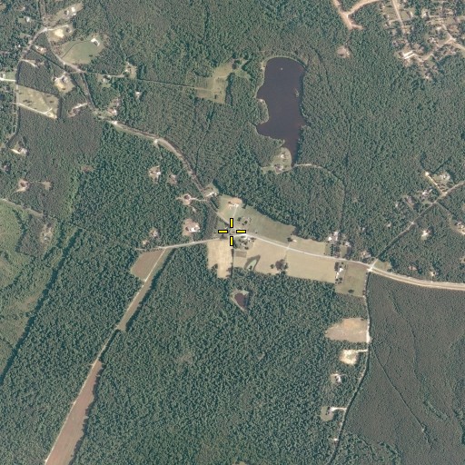 Aerial/Satellite Image of Forkland Tavern (historical), VA
