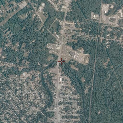 Aerial/Satellite Image of Swift Creek Mill, VA