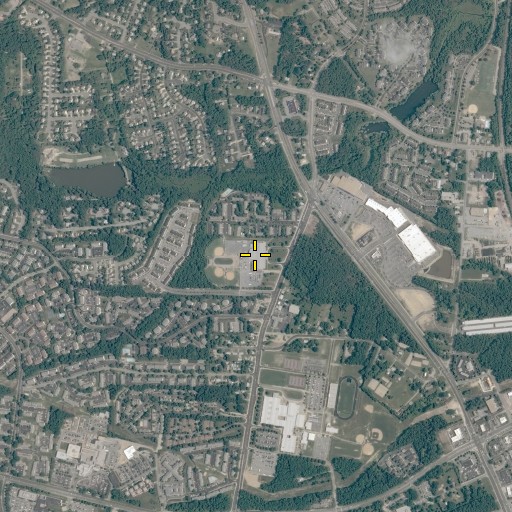 Aerial/Satellite Image of Dumbarton Elementary School, VA