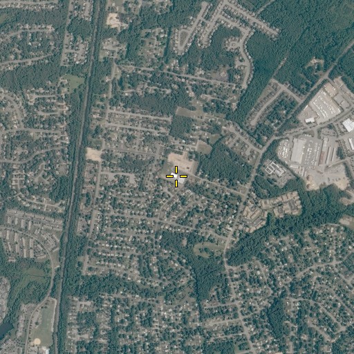 Aerial/Satellite Image of Faith Baptist Church Christian School, VA