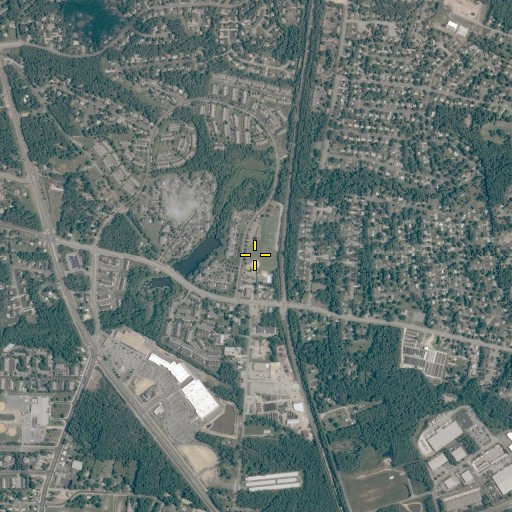 Aerial/Satellite Image of Laurel Recreation Area, VA