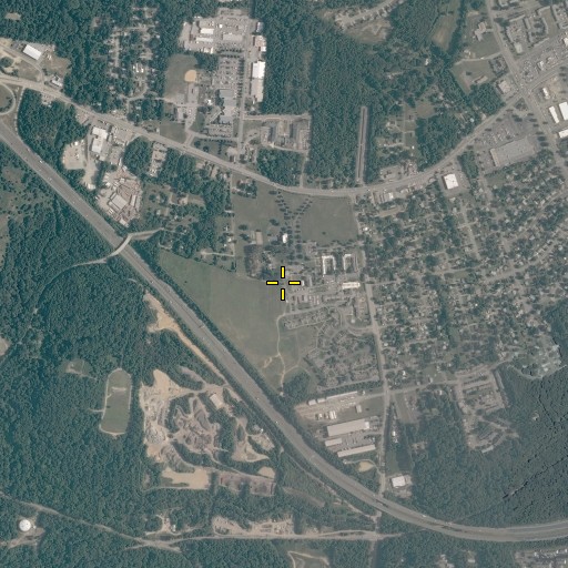 Aerial/Satellite Image of Grand Lodge of Virginia Library and Museum, VA