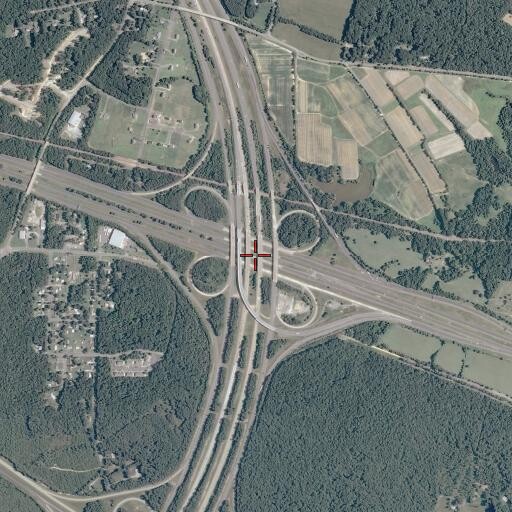 Aerial/Satellite Image of Interchange 200, VA