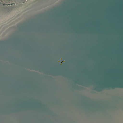 Aerial/Satellite Image of Fleet Point Light, VA