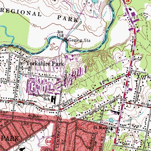 Topographic Map of Breeden Forest, VA