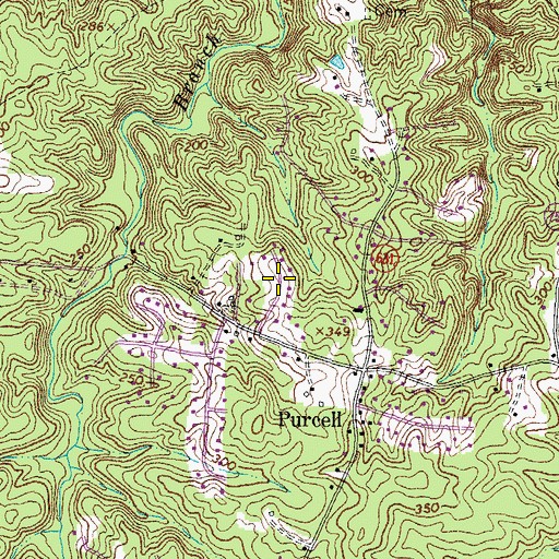 Topographic Map of Fair Estates, VA