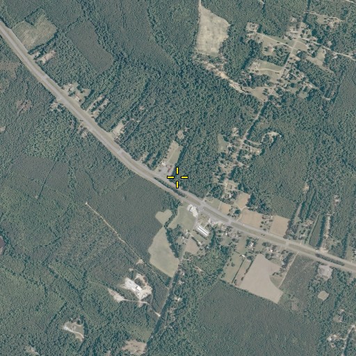 Aerial/Satellite Image of Grace Bible Church, VA