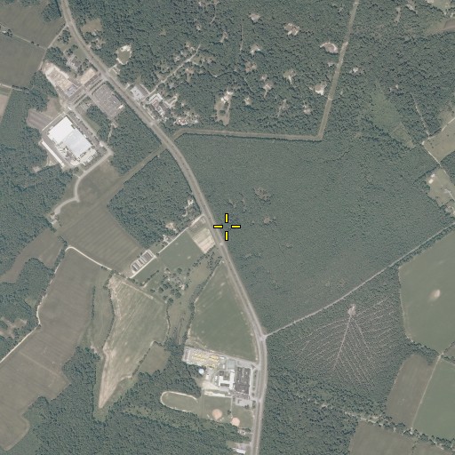 Aerial/Satellite Image of Town and Country Shopping Center, VA