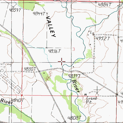 Topographic Map of Smelter (historical), MT