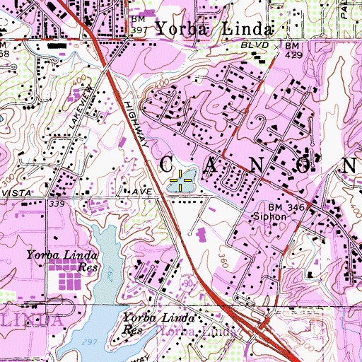 Topographic Map of Buena Vista Equestrian Park, CA
