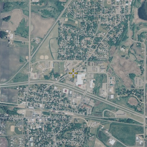 Aerial/Satellite Image of Norwood Young America, MN