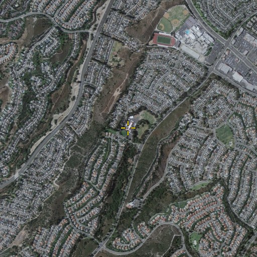 Aerial/Satellite Image of Del Lago Elementary School, CA
