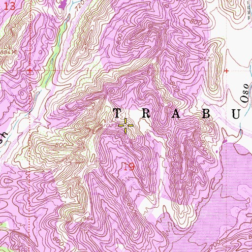 Topographic Map of Minaya Park, CA
