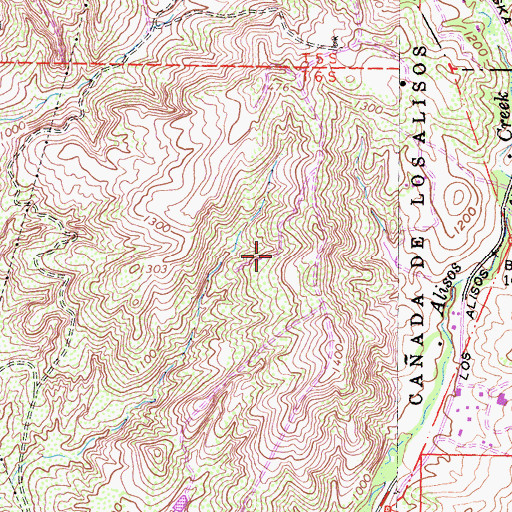 Topographic Map of Portola Hills, CA