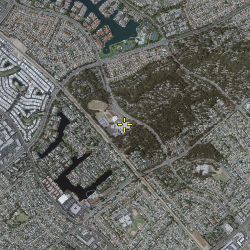 Aerial/Satellite Image of Serrano Intermediate School, CA