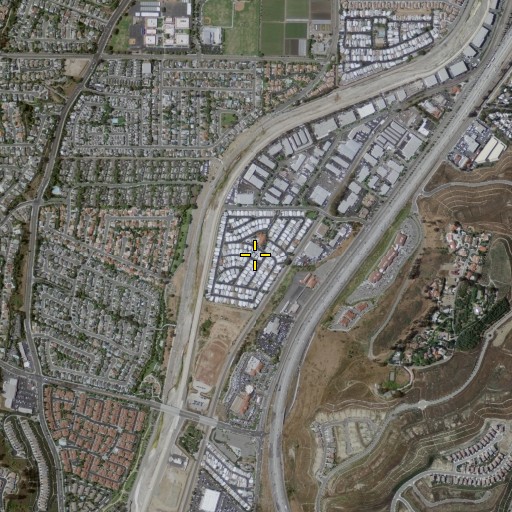Aerial/Satellite Image of Capistrano Valley Mobile Home Estates, CA