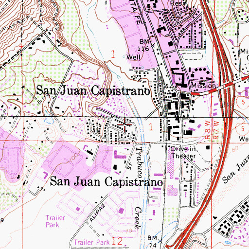 Topographic Map of Good Neighbors Park, CA