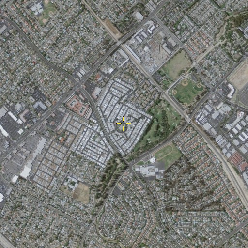 Aerial/Satellite Image of El Toro Mobile Home Estates, CA