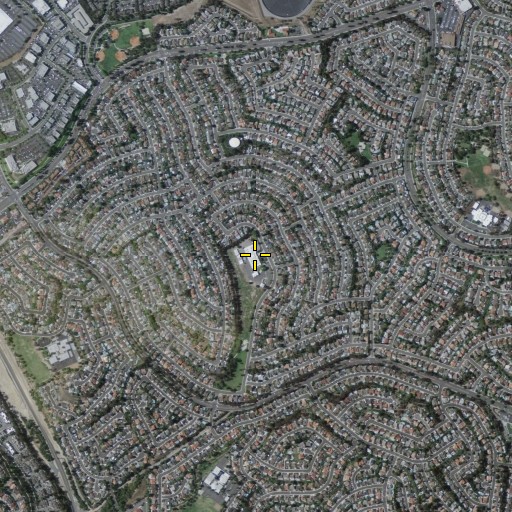 Aerial/Satellite Image of Montevideo Elementary School, CA