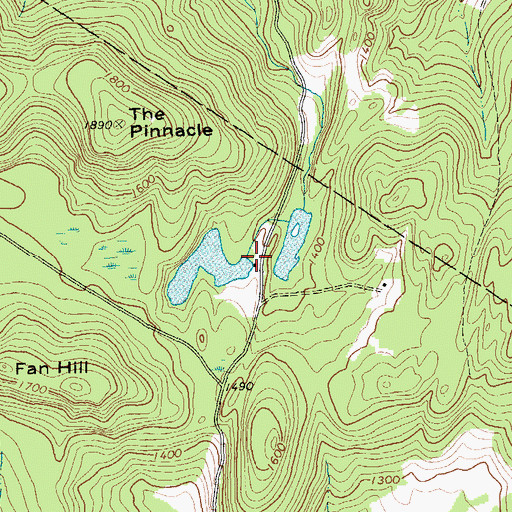 Topographic Map of Schmidt Dam, VT