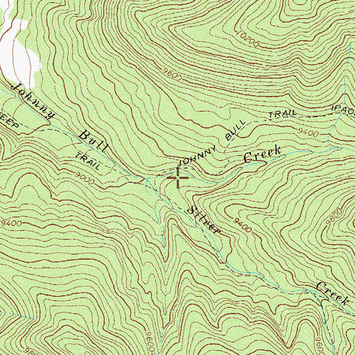 Topographic Map of Silver Creek, CO