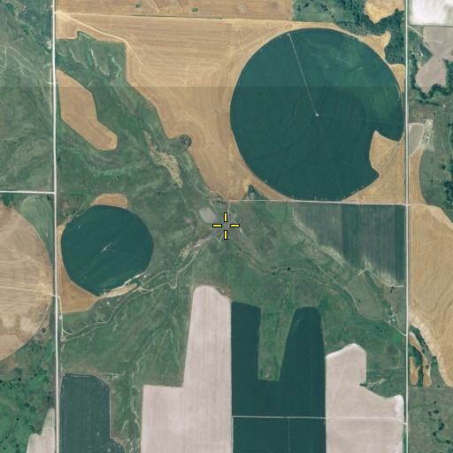 Aerial/Satellite Image of Dry Creek Dam 5-A, NE