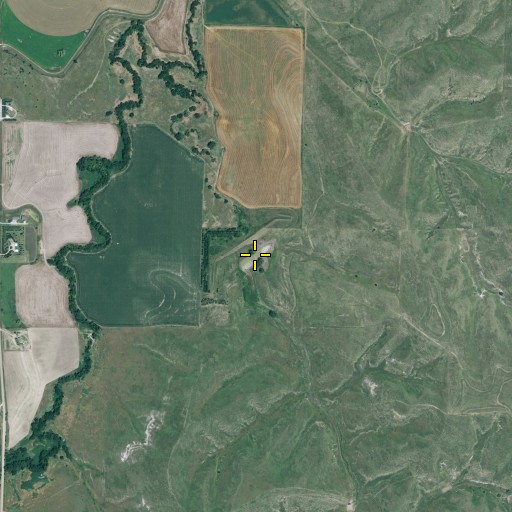 Aerial/Satellite Image of Dry Creek South Reservoir 2-A, NE