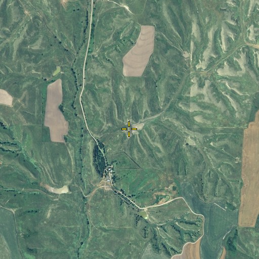 Aerial/Satellite Image of Wintermute Dam, NE