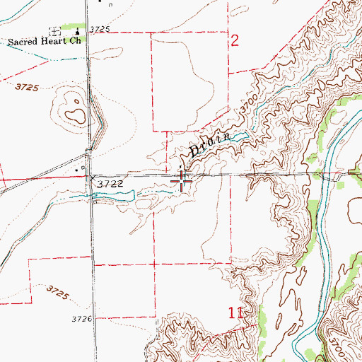 Topographic Map of Mirage Flats Reservoir 3, NE