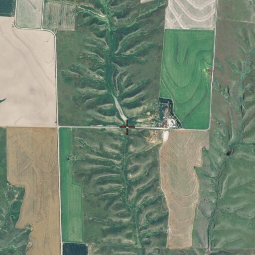 Aerial/Satellite Image of Lelker Dam, NE