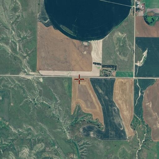 Aerial/Satellite Image of Scott Dam, NE
