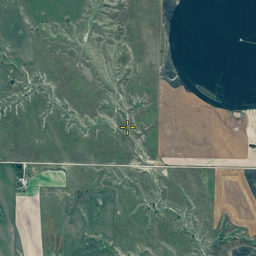 Aerial/Satellite Image of Scott Reservoir, NE