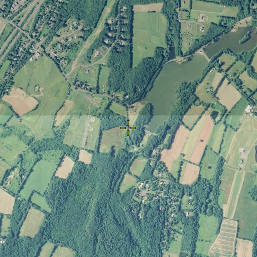 Aerial/Satellite Image of MacKenzie Reservoir Dam, CT