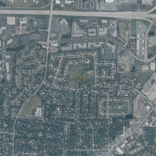 Aerial/Satellite Image of Arrowhead Park, IL