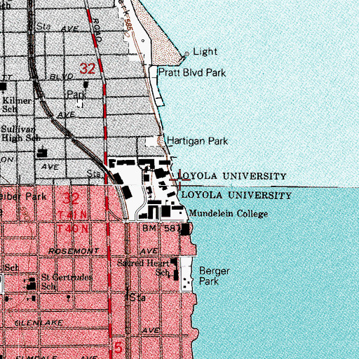 Topographic Map of Hayes Point, IL